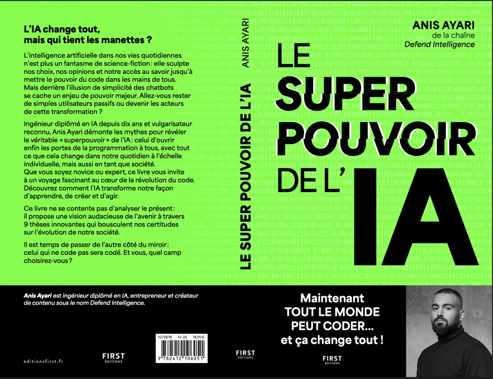 Couverture du livre Le Super Pouvoir de l'IA